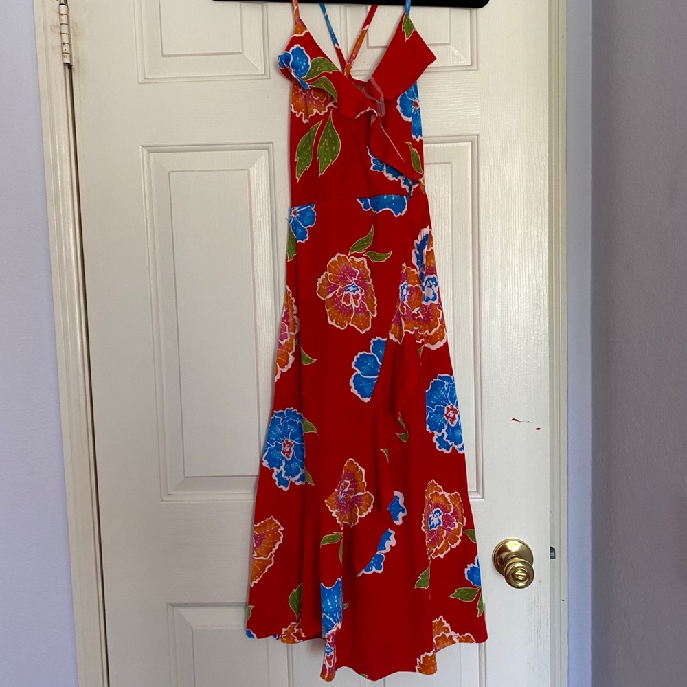 Red Summer Mini Dress